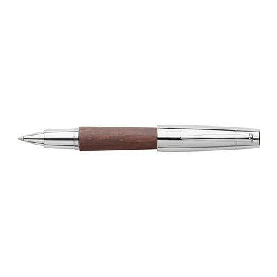 Faber-Castell E-motion Roller Ball Pen - Pearwood Dark Brown CT