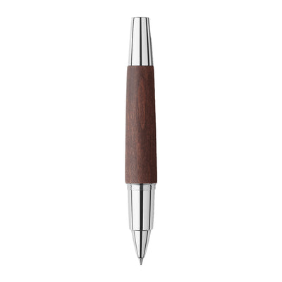 Faber-Castell E-motion Roller Ball Pen - Pearwood Dark Brown CT