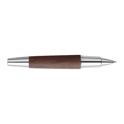Faber-Castell E-motion Roller Ball Pen - Pearwood Dark Brown CT