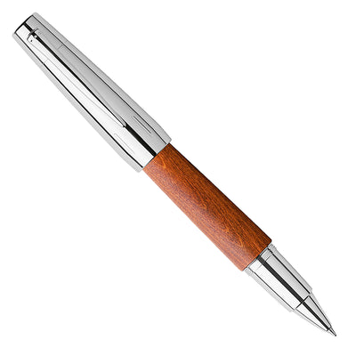 Faber-Castell E-motion Roller Ball Pen - Pearwood Reddish Brown CT