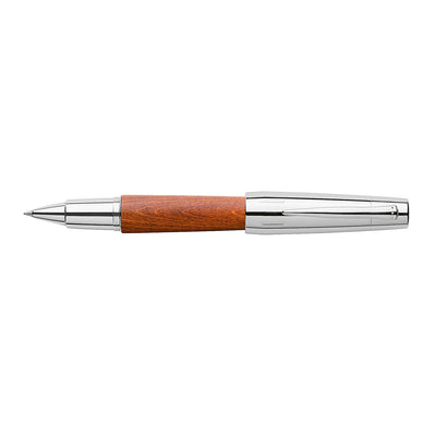 Faber-Castell E-motion Roller Ball Pen - Pearwood Reddish Brown CT