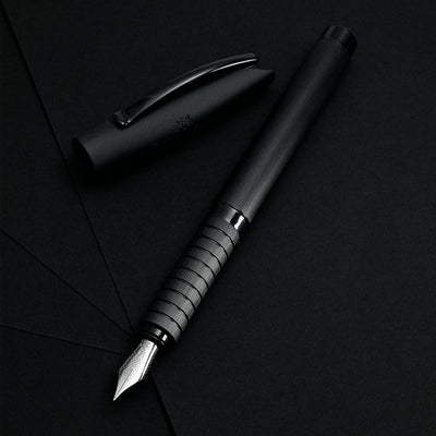 Faber-Castell Essentio Fountain Pen - Aluminium Black RT