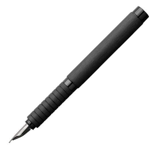 Faber-Castell Essentio Fountain Pen - Aluminium Black RT
