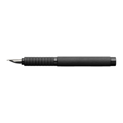 Faber-Castell Essentio Fountain Pen - Aluminium Black RT