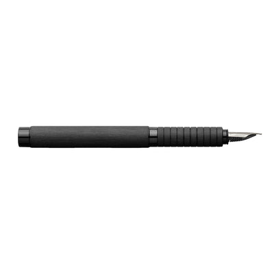 Faber-Castell Essentio Fountain Pen - Aluminium Black RT
