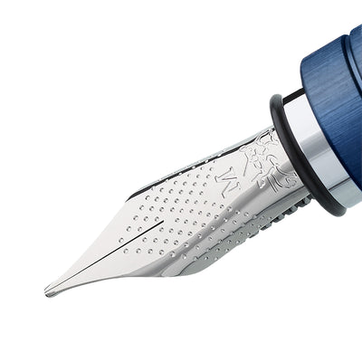 Faber-Castell Essentio Fountain Pen - Aluminium Blue CT