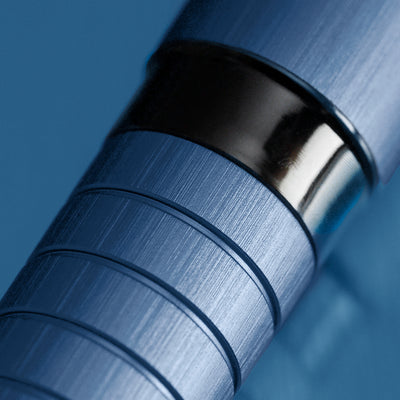 Faber-Castell Essentio Fountain Pen - Aluminium Blue CT
