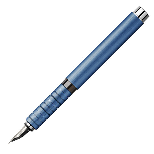 Faber-Castell Essentio Fountain Pen - Aluminium Blue CT