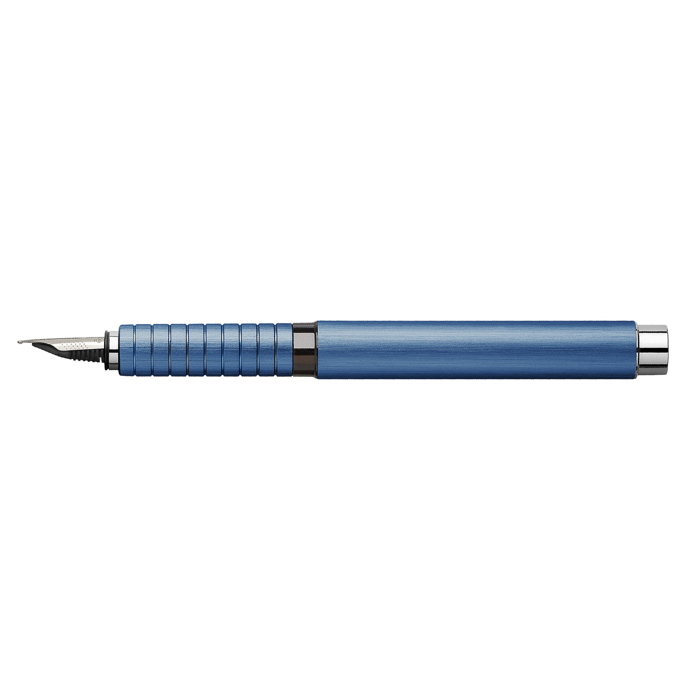 Faber-Castell Essentio Fountain Pen - Aluminium Blue CT