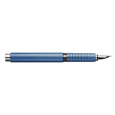 Faber-Castell Essentio Fountain Pen - Aluminium Blue CT