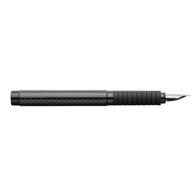 Faber-Castell Essentio Fountain Pen - Black Carbon PVD