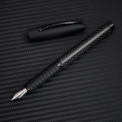 Faber-Castell Essentio Fountain Pen - Black Carbon PVD