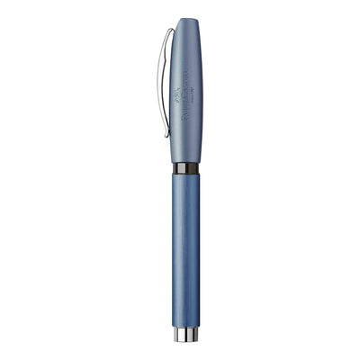 Faber-Castell Essentio Roller Ball Pen - Aluminium Blue CT