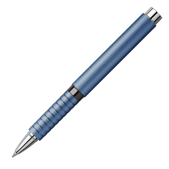 Faber-Castell Essentio Roller Ball Pen - Aluminium Blue CT