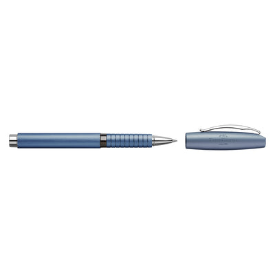 Faber-Castell Essentio Roller Ball Pen - Aluminium Blue CT