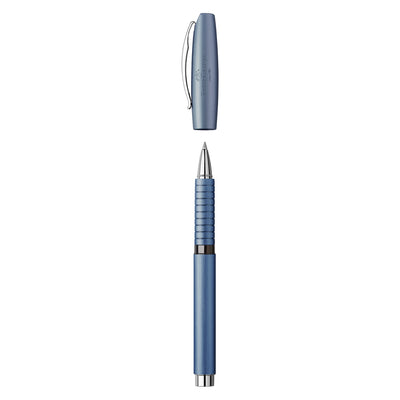 Faber-Castell Essentio Roller Ball Pen - Aluminium Blue CT