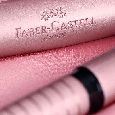 Faber-Castell Essentio Roller Ball Pen - Aluminium Rose CT