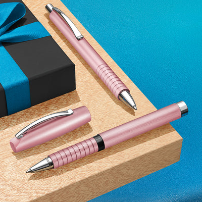Faber-Castell Essentio Roller Ball Pen - Aluminium Rose CT
