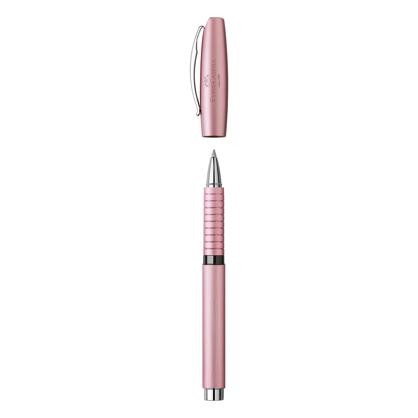Faber-Castell Essentio Roller Ball Pen - Aluminium Rose CT