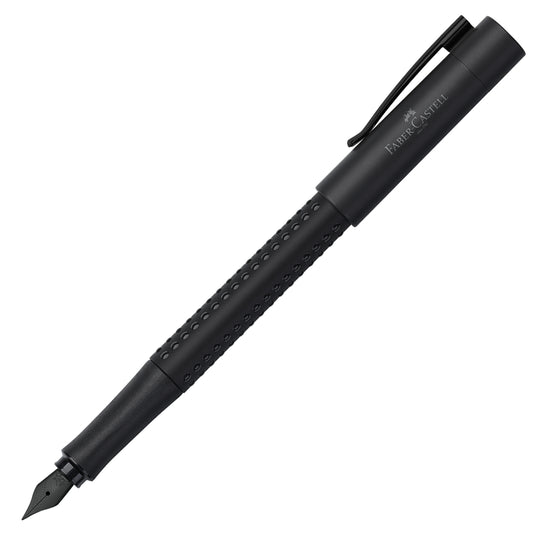 Faber-Castell Grip Fountain Pen - All Black PVD