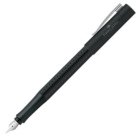 Faber-Castell Grip Fountain Pen - Matte Black CT