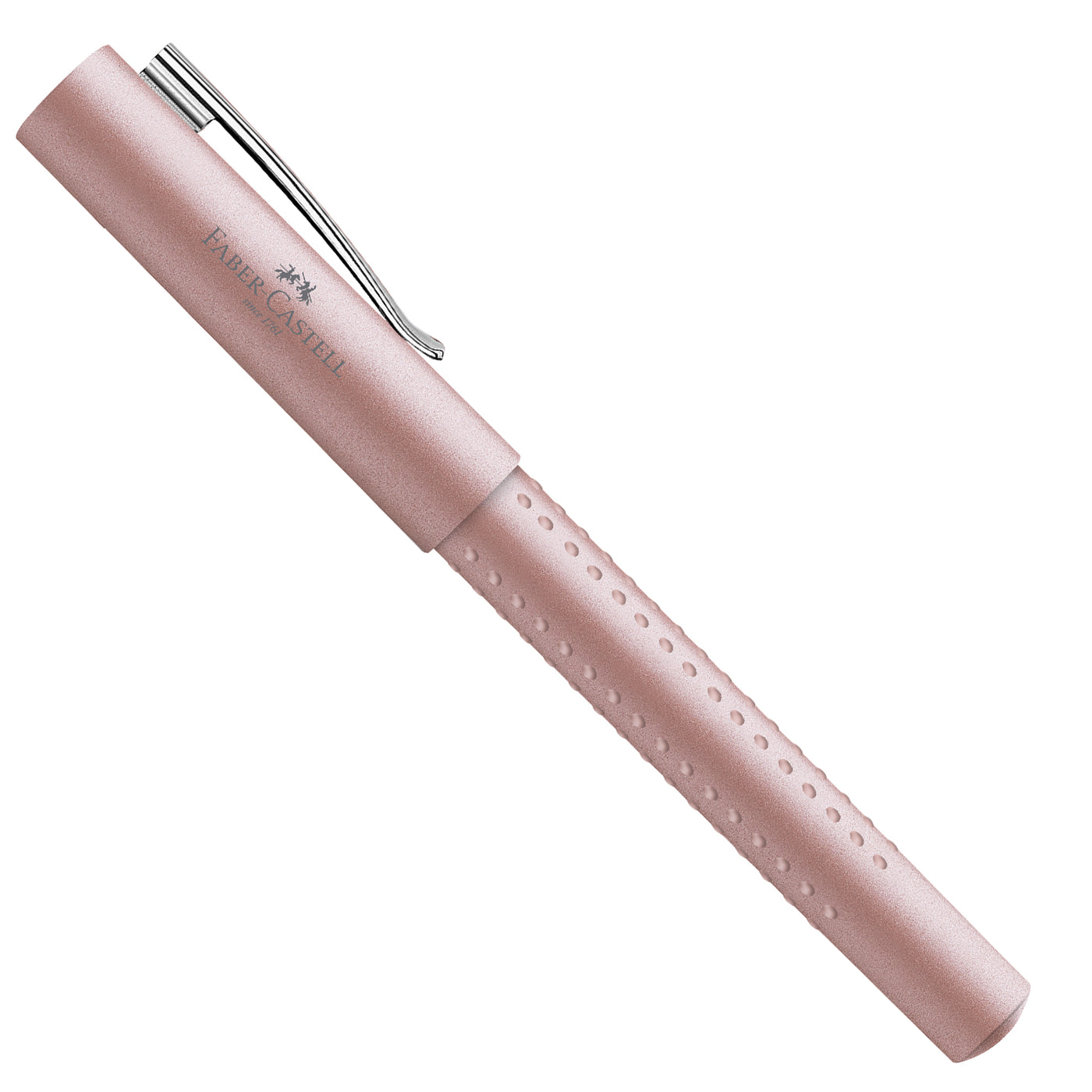 Buy Faber Castell Grip Pale Rose Fountain Pen | FCD Pens In India – Makoba