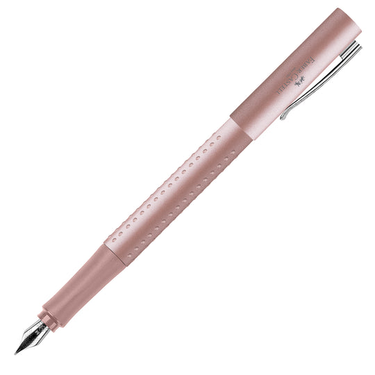 Faber-Castell Grip Fountain Pen - Pale Rose CT