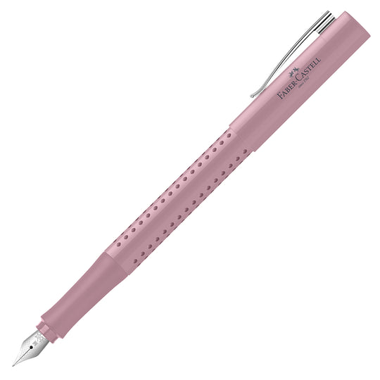 Faber-Castell Grip Fountain Pen - Rose Shadow CT