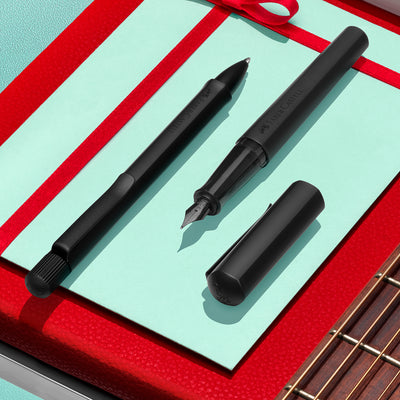 Faber-Castell Hexo Ball Pen - Matte Black BT