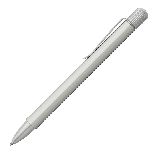 Faber-Castell Hexo Ball Pen - Matte Silver CT