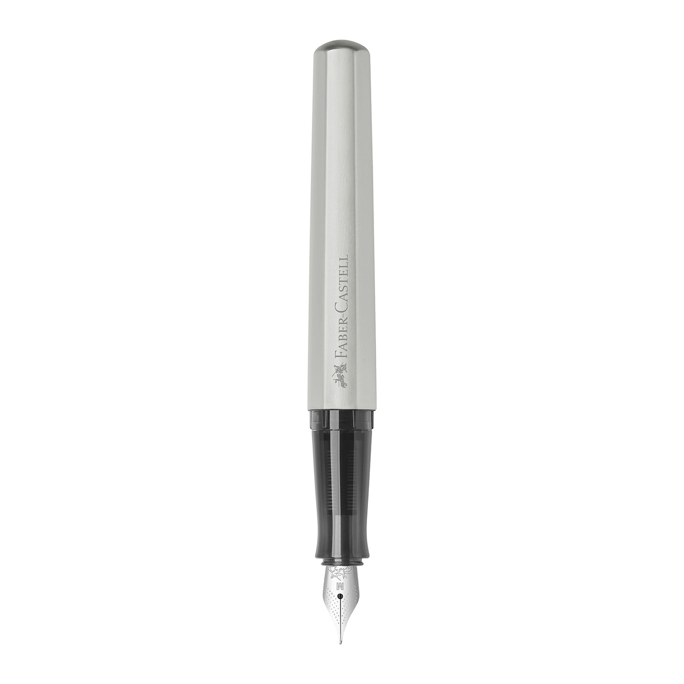Faber-Castell Hexo Fountain Pen - Matte Silver CT