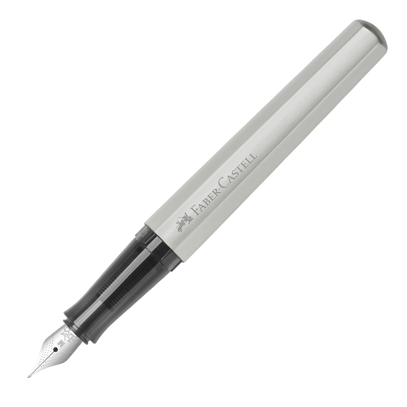 Faber-Castell Hexo Fountain Pen - Matte Silver CT