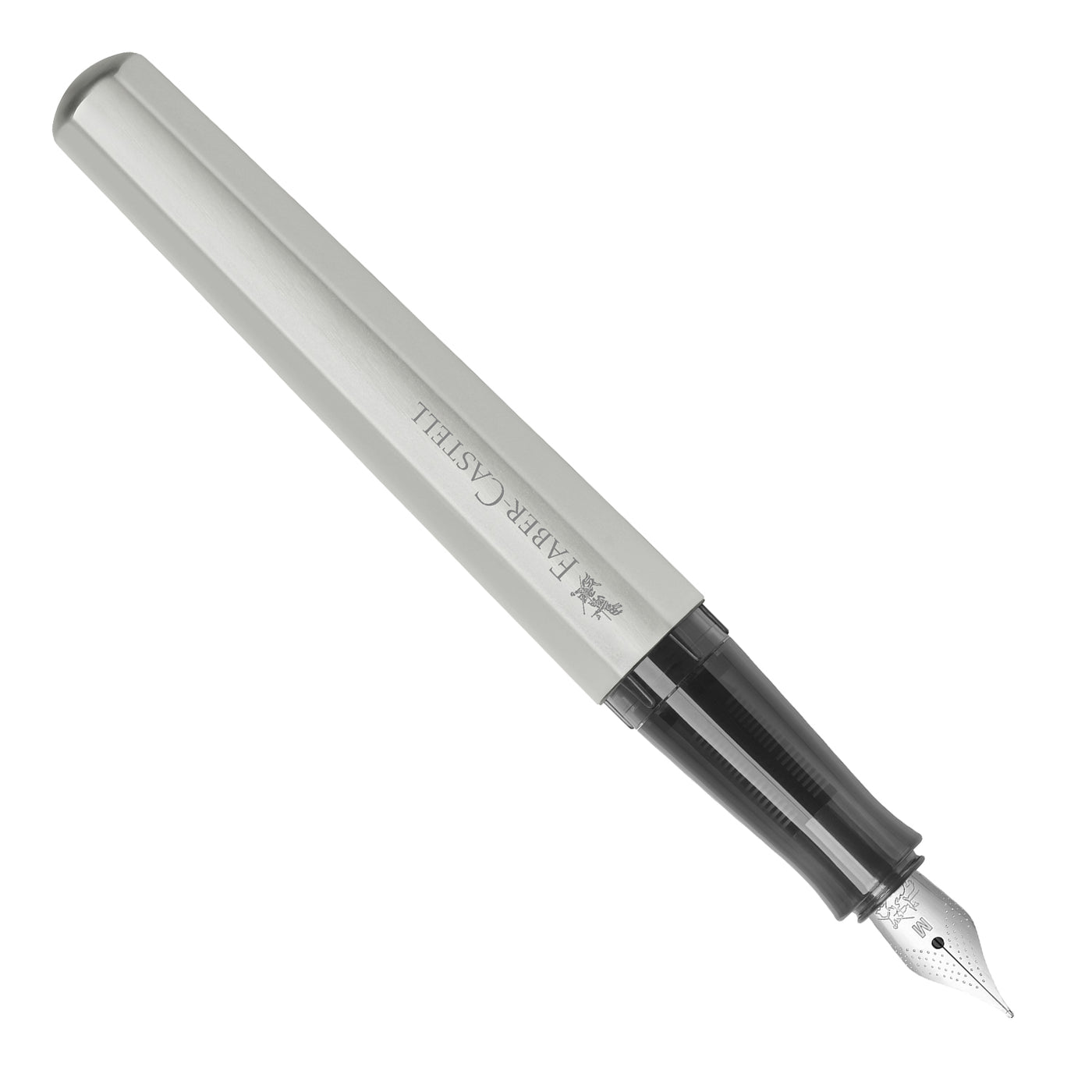 Faber-Castell Hexo Fountain Pen - Matte Silver CT