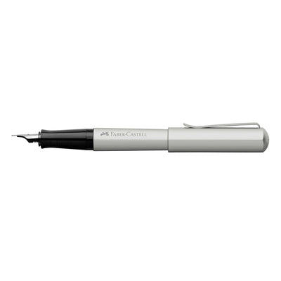 Faber-Castell Hexo Fountain Pen - Matte Silver CT
