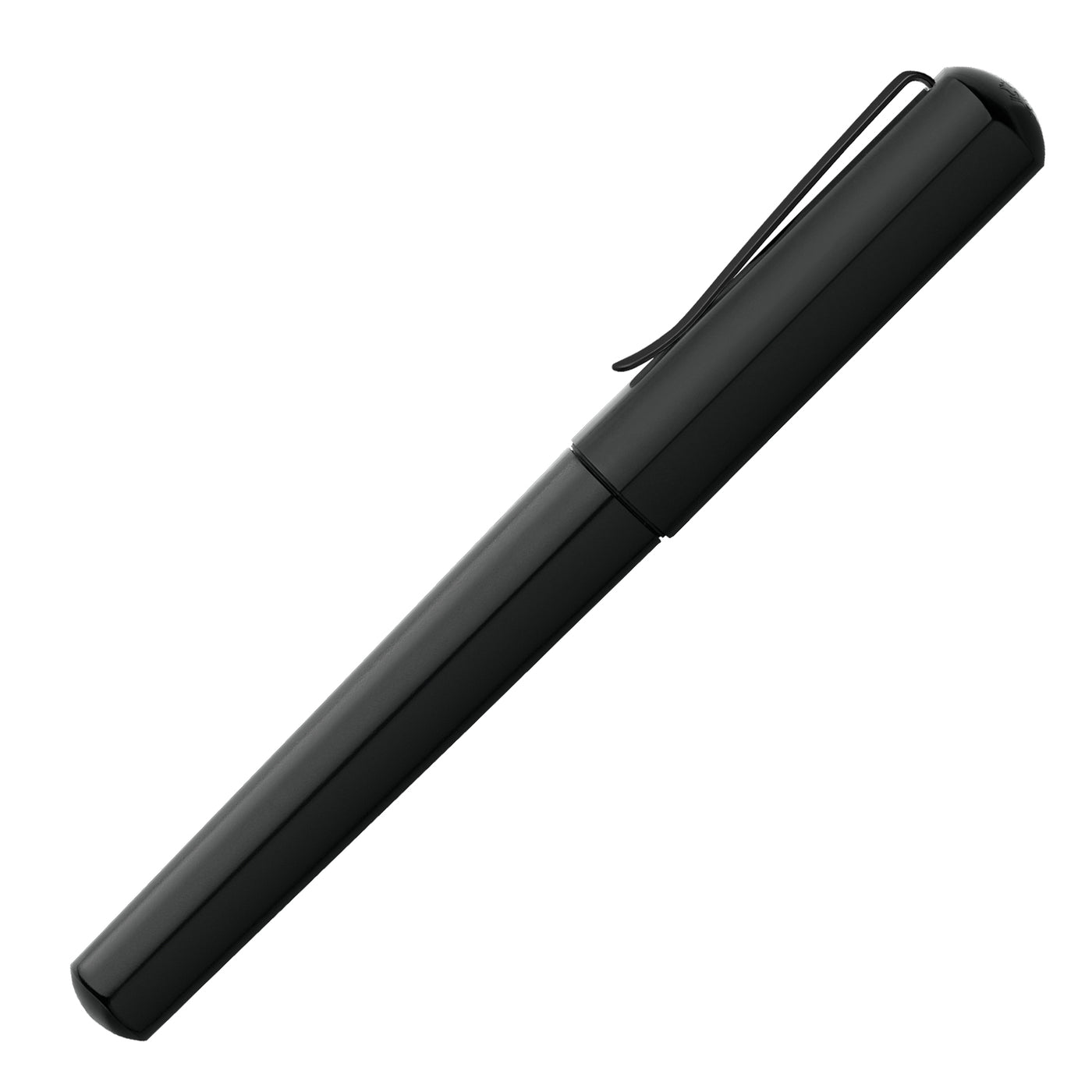 Faber-Castell Hexo Roller Ball Pen - Matte Black BT