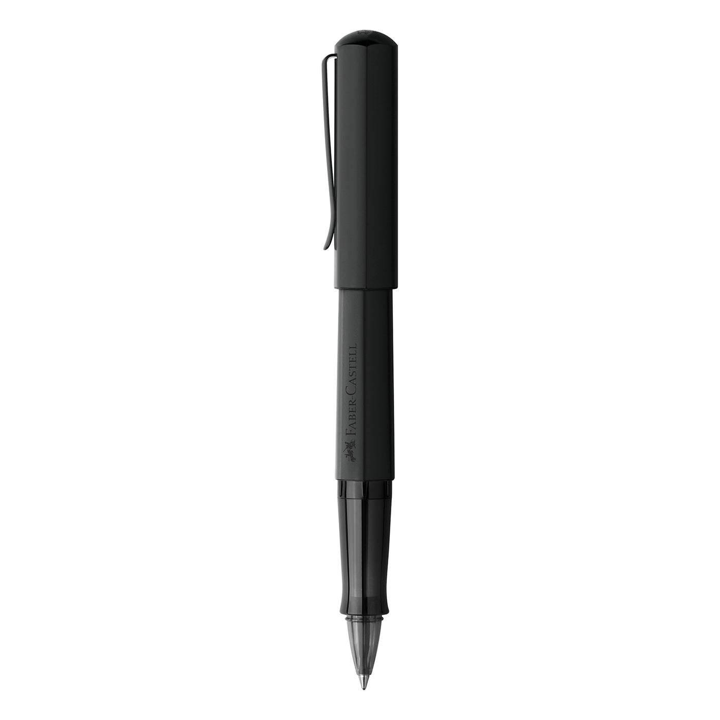 Faber-Castell Hexo Roller Ball Pen - Matte Black BT