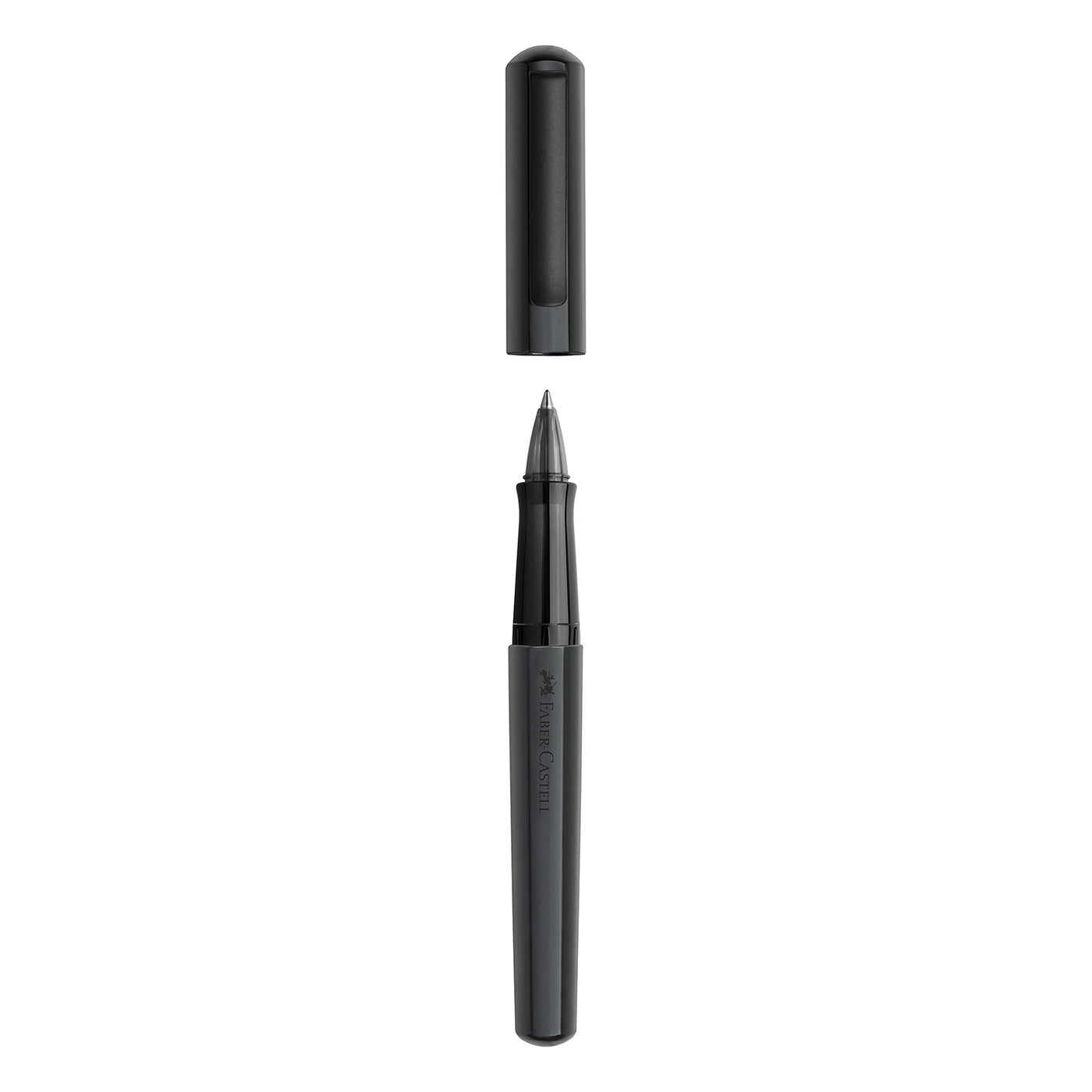 Faber-Castell Hexo Roller Ball Pen - Matte Black BT