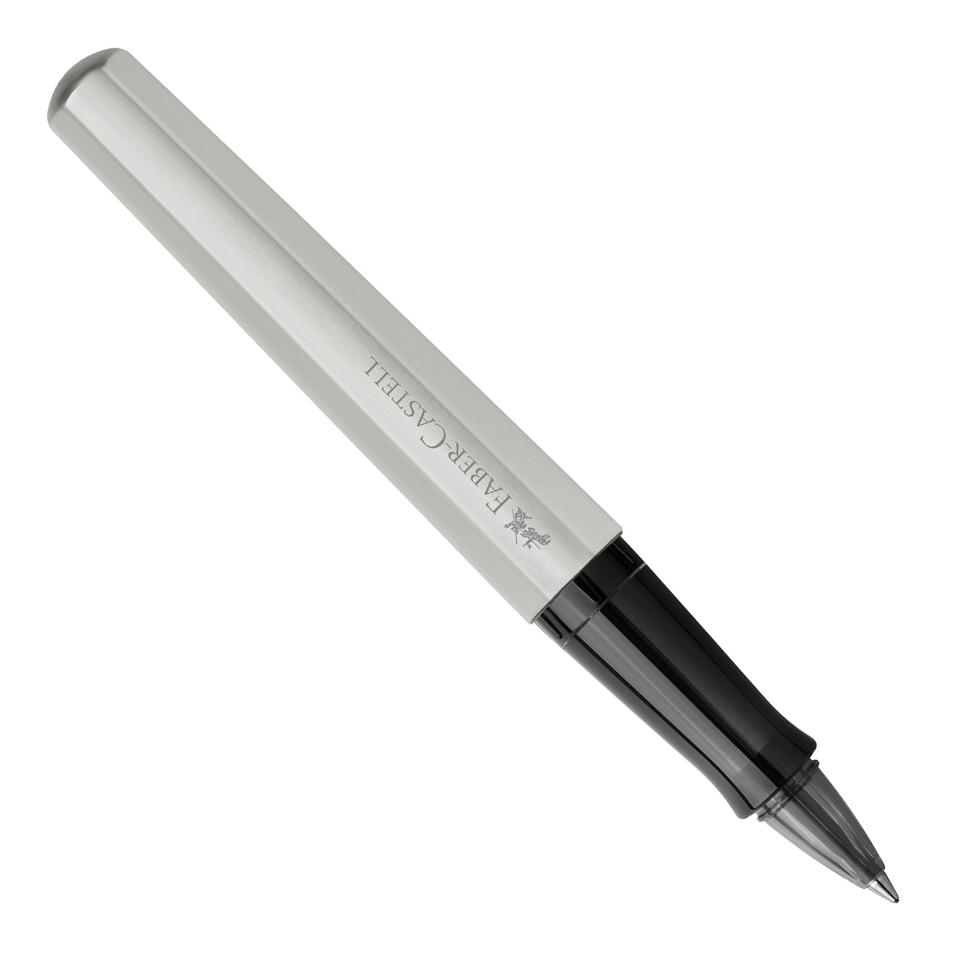 Faber-Castell Hexo Roller Ball Pen - Matte Silver CT