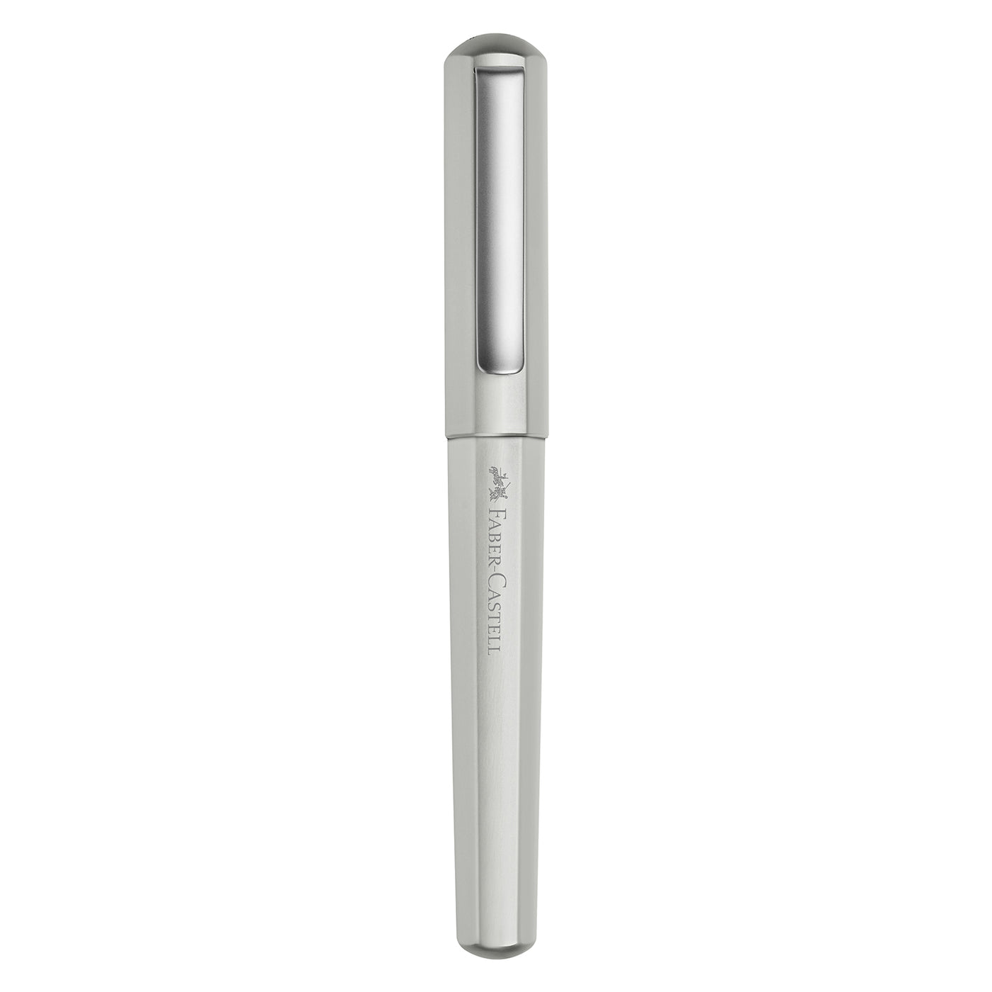 Faber-Castell Hexo Roller Ball Pen - Matte Silver CT