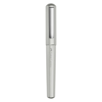 Faber-Castell Hexo Roller Ball Pen - Matte Silver CT