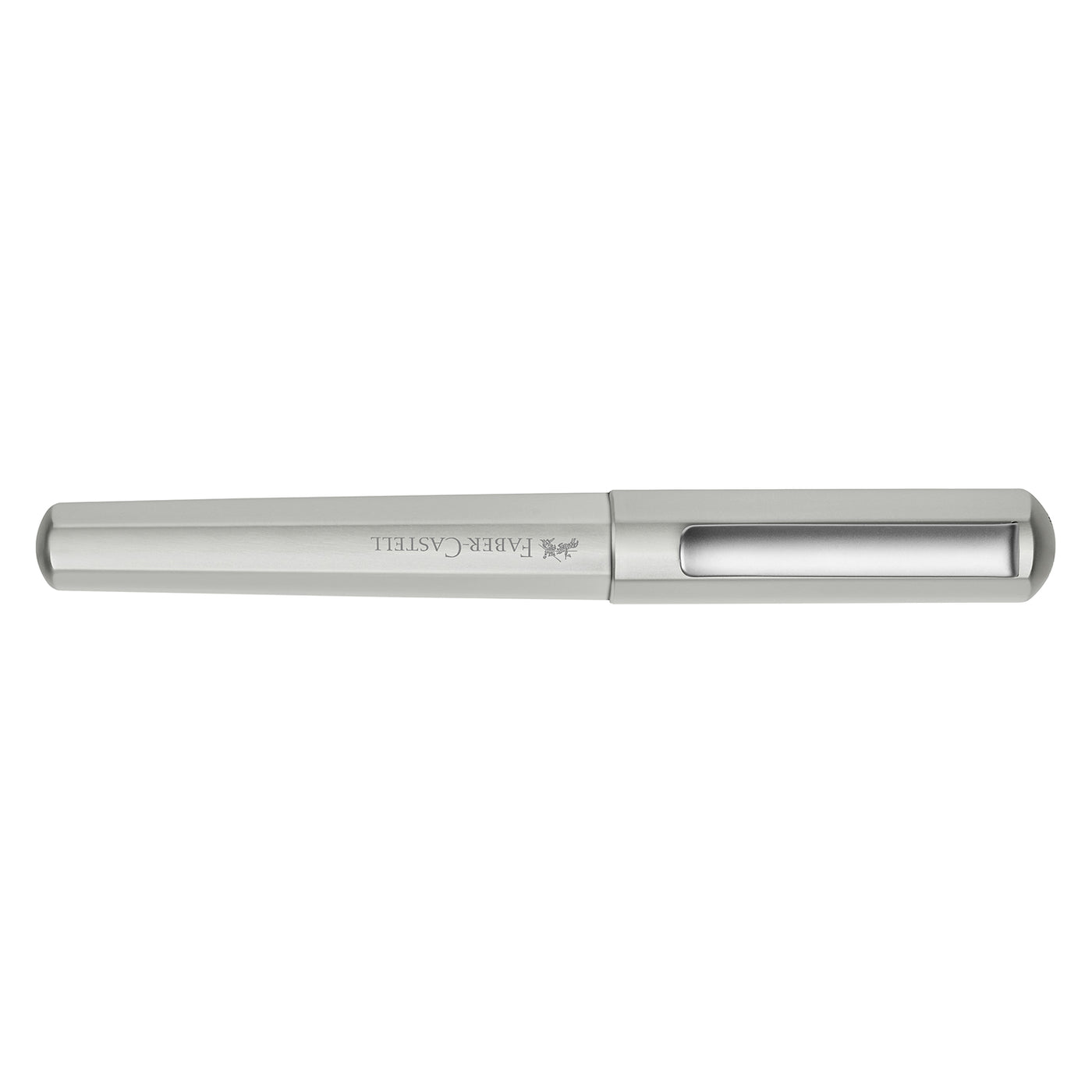 Faber-Castell Hexo Roller Ball Pen - Matte Silver CT