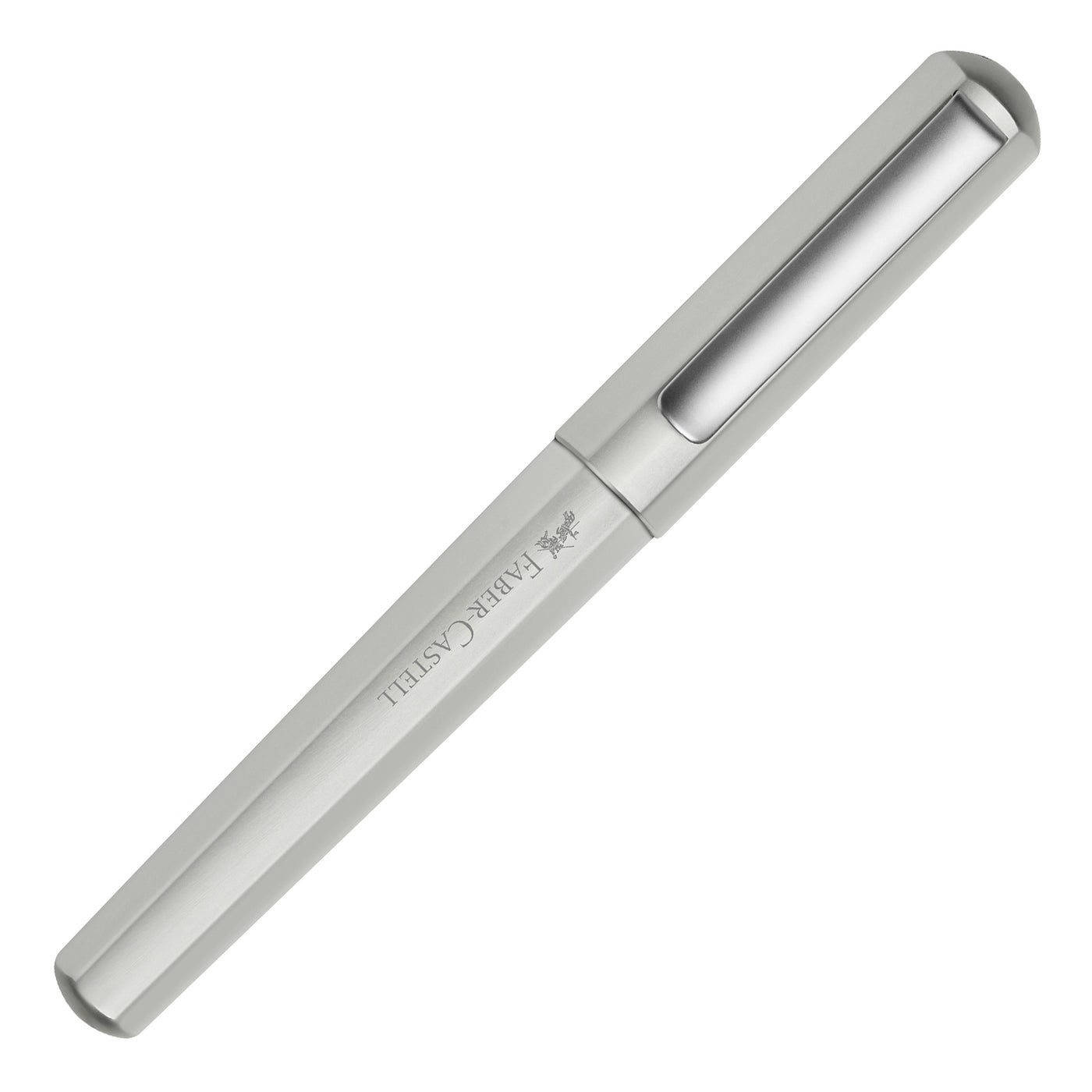 Faber-Castell Hexo Roller Ball Pen - Matte Silver CT
