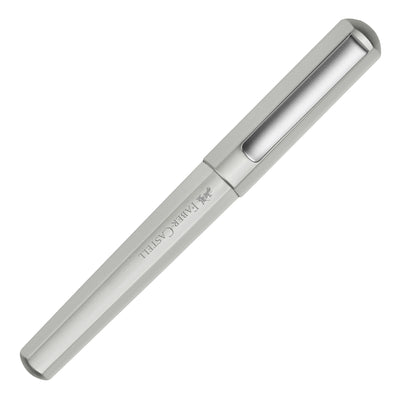 Faber-Castell Hexo Roller Ball Pen - Matte Silver CT