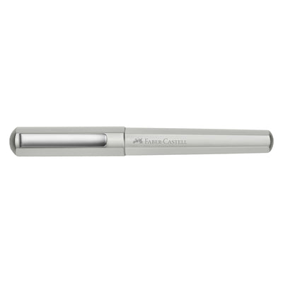 Faber-Castell Hexo Roller Ball Pen - Matte Silver CT