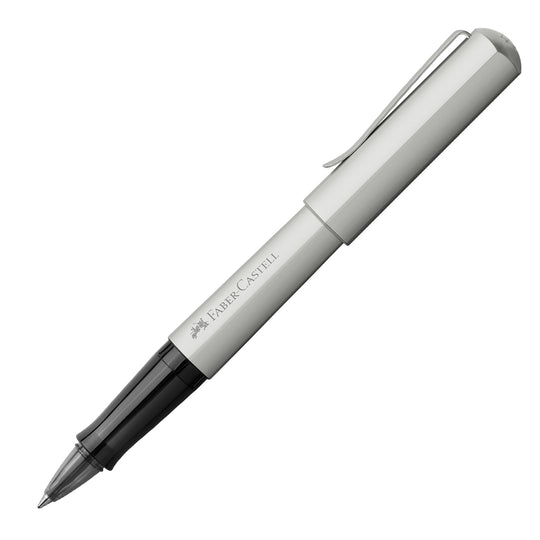 Faber-Castell Hexo Roller Ball Pen - Matte Silver CT