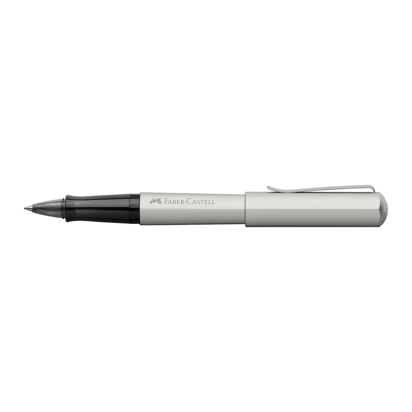 Faber-Castell Hexo Roller Ball Pen - Matte Silver CT