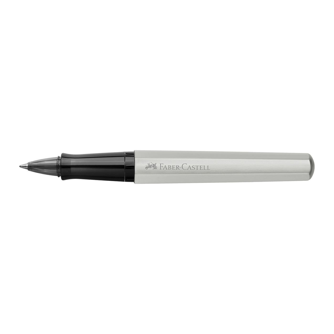 Faber-Castell Hexo Roller Ball Pen - Matte Silver CT