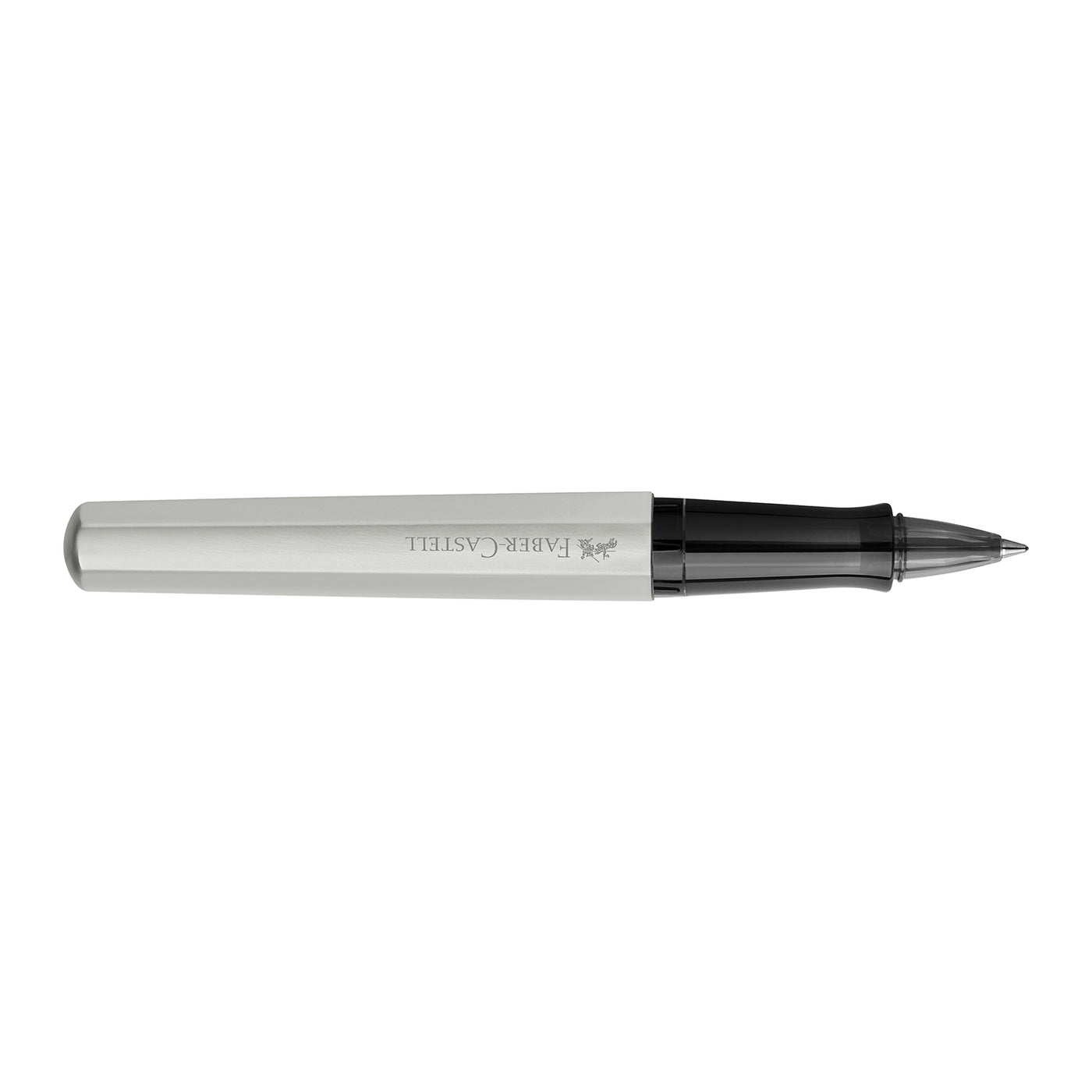 Faber-Castell Hexo Roller Ball Pen - Matte Silver CT
