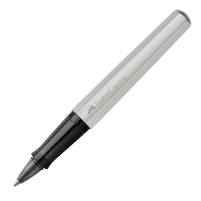 Faber-Castell Hexo Roller Ball Pen - Matte Silver CT