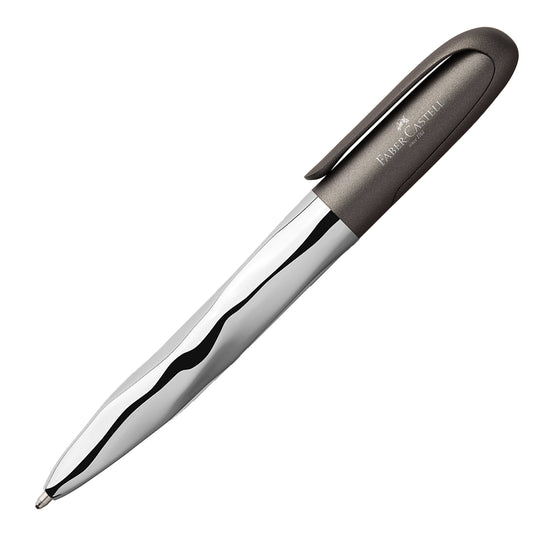 Faber-Castell N'ice Ball Pen - Grey PVD